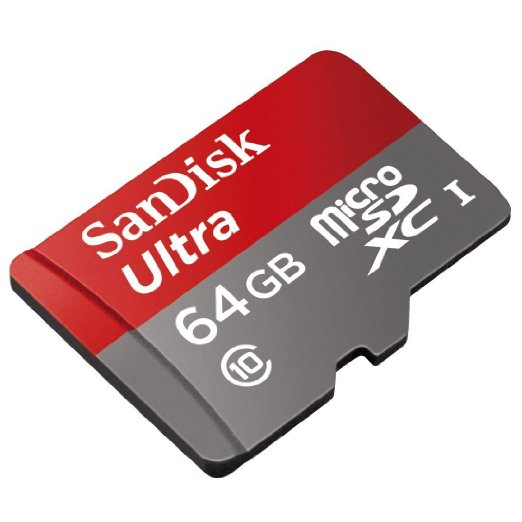 Professional Ultra SanDisk 64GB MicroSDXC card is custom formatted for high speed, lossless recording! Includes Standard SD Adapter. (UHS-1 Class 10 Certified 30MB/sec) for GoPro HERO4 Black