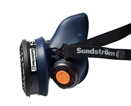 Sundstrom H01-2021 SR 100 M/L Half Mask Respirator, Silicone