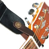 Fretfunk Acoustic Guitar Strap Button Brown