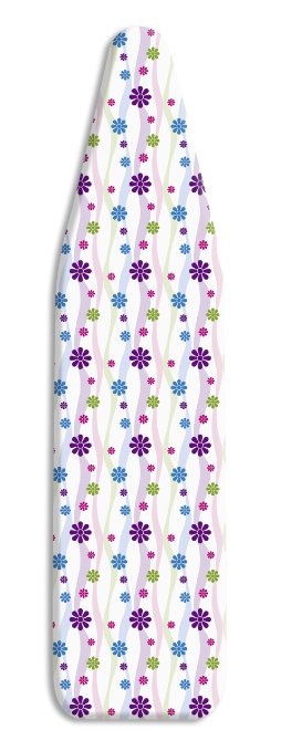 Whitmor 6131-833 Deluxe Scorch Resistant  Ironing Board Cover and Pad, Daisy Parade