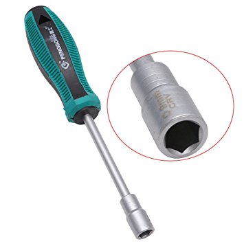 Kocome Socket Wrench Screw Driver Metal Hex Nut Key Hand Tool Screwdriver 3mm-14mm (9mm)