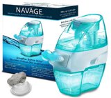 Navge Nasal Irrigation Starter Kit 1 Navage Nose Cleaner and 2 SaltPod 30-Packs 60 SaltPods