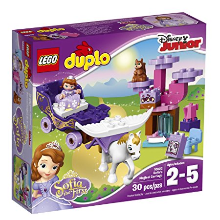 LEGO DUPLO l Disney Sofia the First Magical Carriage 10822 Large Building Block Toy for 2- to 5-Year-Olds