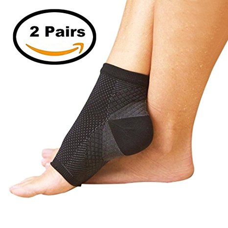 Sleeve Socks,Covod Ankle Brace For Foot Pain,Compression Socks Foot Compression Sleeves for Ankle/Heel Support, Increase Blood Circulation, Relieve Arch Pain, Reduce Foot Swelling