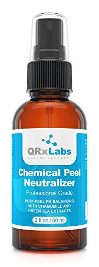 Chemical Peel Neutralizer - Skin pH Balancer for Salicylic, Lactic, TCA and Glycolic Acid Peels - Safe and Effective Post Peel Spray - 1 Bottle of 2 fl oz