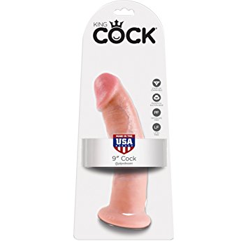 Pipedream Products King Cock Dildo, Flesh, 9 Inch