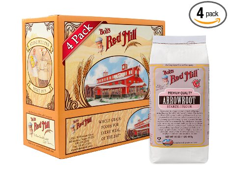 Bob's Red Mill Arrowroot Starch / Flour, 16-ounce (Pack of 4)