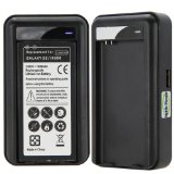 MobilePioneer Black USB Wall Travel Spare Battery Charger for Samsung Galaxy S5 i9600 - Battery Not Included