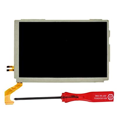 YTTL® New Replacement Part Top Upper LCD Screen Display For Nintendo 3DS XL / LL Tool Screen Protector