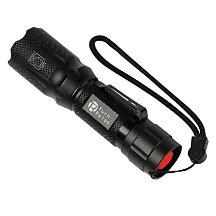 TurnRaise XML-L2 LED Mini Portable Tactical Handheld Flashlight Torch Lampfor Outdoor Sports & Indoor Activities(Camping, Hiking, Hunting) (XML-L2 1200LM Flashlight)