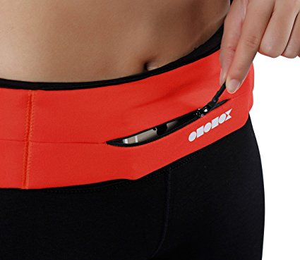 ODODOS by Reflex Unisex Running Belt Waist Packs Universal Outdoor Sports workout Fanny Packs Running Belt ,XS~XL