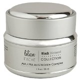 Face Cream - Anti Wrinkle Complex By Lilian Fache - Skin Care For AMPM - Black Diamond Dust Infused - Beauty Skin Care Product - Skin Rejuvenation - Wrinkle and Fine Line Prevention - Collagen Restoring - Try This One of a Kind Anti Aging Wrinkle Complex With Confidence - 1oz30ml
