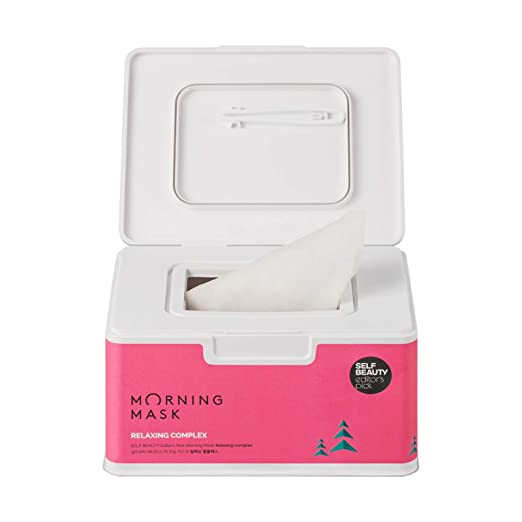 SELF BEAUTY Editor's Pick 30-day Morning Sheet Mask for Cooling, Hydrating and Deep Moisturizing (Relaxing Complex)