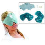 SoftHeat Mind and Body Hot Cold Gel Plush Eye Mask Aroma Therapy Scented