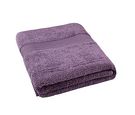 Bliss Luxury Combed Cotton Bath Towel - 34" x 56" Extra Large Premium Quality Bath Sheet - 650 GSM - Soft, Absorbent - Wisteria