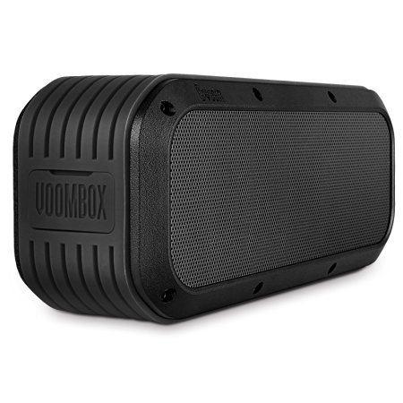 Divoom® Voombox outdoor 2 Portable Bluetooth 4.0 Rugged Wireless Speaker. 360°Surrounding 15W High Quality Bass Sound, 12Hrs Play Time with NFC and Build-in Microphone function (Black)