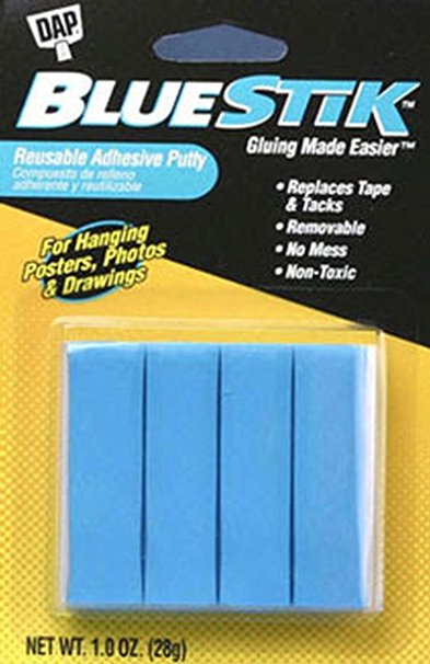 Dap Blue Stik Reusable Adhesive Putty-1 Ounce, 1 Pack