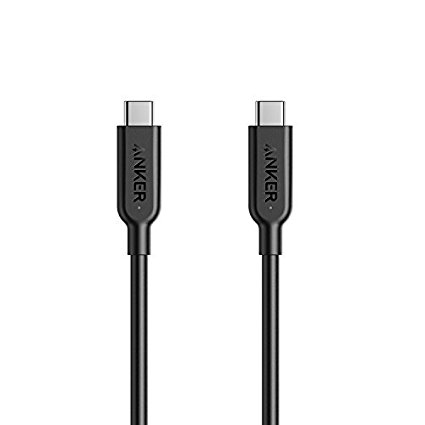 Anker PowerLine II USB-C to USB-C 3.1 Gen 2 Cable (3ft) with Power Delivery , for Galaxy S8, S8 , Google Pixel, Nexus 6P, Huawei Matebook, Nintendo Switch, MacBook and More