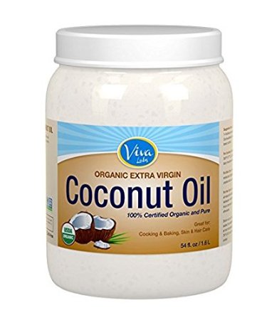 Viva Labs Organic Extra Virgin Coconut Oil 54 Ounce