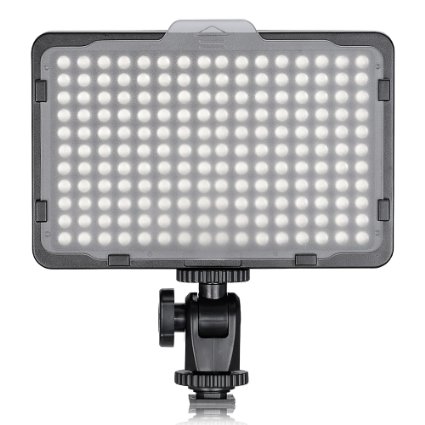 Bestlight® Photo Studio 176 LED Ultra Bright Dimmable On Camera Video Light for Canon,Nikon,Pentax,Panasonic,Sony,Samsung,Olympus and Other Digital SLR Cameras(PT-176S)
