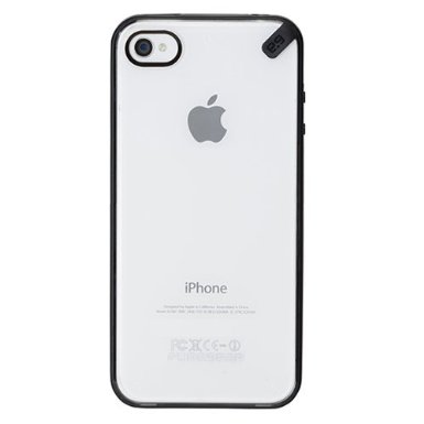 PureGear Slim Shell Case for iPhone 5S5 - ClearBlack