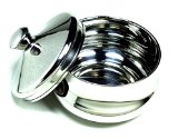 Schne Stainless Steel Shaving Bowl with Lid - Satisfaction Guarnteed Designed in Austria