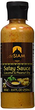 deSIAM Thai Sauce, Peanut & Coconut, 8.4 Ounce