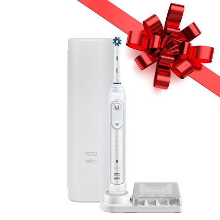 Oral-B 6000 ($20 Instant Rebate Available) SmartSeries Electric Toothbrush, Powered by Braun, White
