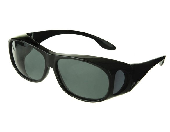 LensCovers Sunglasses Wear Over Prescription Glasses Polarized Size Medium