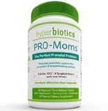 PRO-Moms Prenatal Probiotics for Pregnant and Breastfeeding Women - Recommended with Prenatal Vitamins - 8 Targeted Strains - 15x More Effective than Capsules - Promotes Health in Mom and Baby