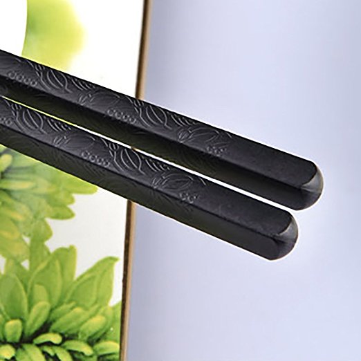 Foster 5-Pairs Fiberglass Dishwasher-safe Chopsticks (Japanese Simplicity - Herb Leaf)