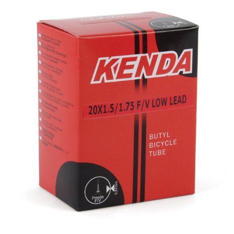 Kenda Bicycle Tube - 32mm Presta Valve - 20 x 1.5/1.75 - Low Lead