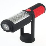 GOOLOOTM 36 Powerful LED Work Light and 5 -LED Flashlight with Magnet Adjustable Stand and Hanging Hook