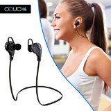 Oduo FlexOne Wireless Bluetooth Earphones Wall Charger and Carrying Case Included