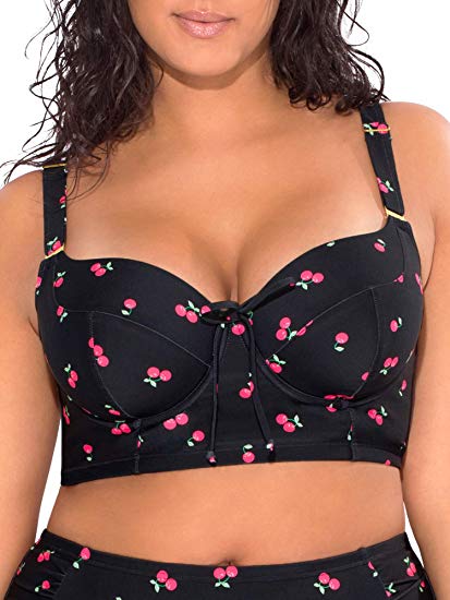 Smart Sexy Women's Full-Busted Supportive Underwire Swimsuit Bikini Top