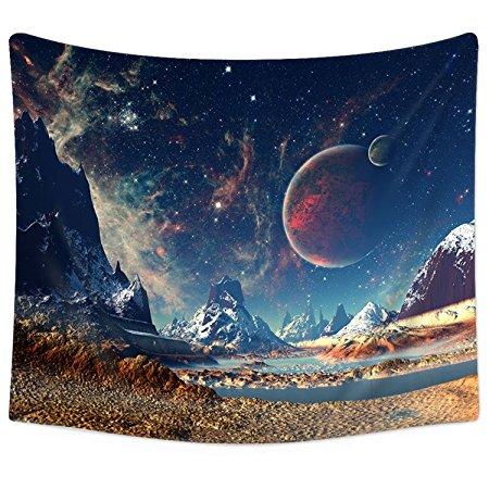Tapestry Wall Hanging Wall Tapestry Galaxy Tapestry Planet Tapestry Psychedelic Tapestry Vintage Tapestry Home Decor(59.1"x82.7", Galaxy#2)