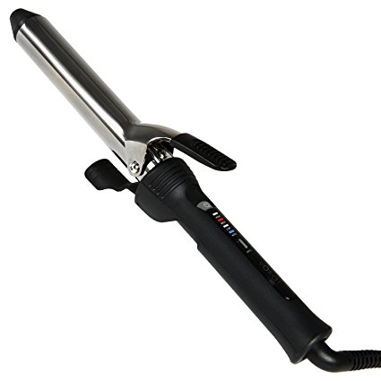 Vokai Labs Titanium Hair Curling Iron 1 Inch Barrel - Professional Styling Wand with 3 Heat Temperature Control Settings - Auto Shutoff - Universal Voltage