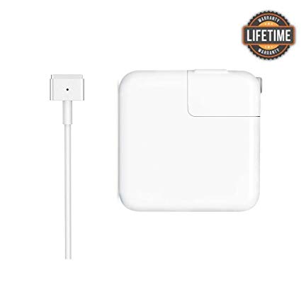 Sanluba MacBook Air Charger - 45W Magsafe 2 Power Adapter - T-Tip Magnetic Connector Computer Laptop Charger Compatible with Apple MacBook Air 11 inch and 13 inch（Released After 2012）