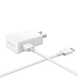 Samsung Authentic OEM Micro-USB 30 Charger 20-Amp with 4 11 Cable for Samsung Galaxy S5Note 3 - Non-Retail Packaging - White