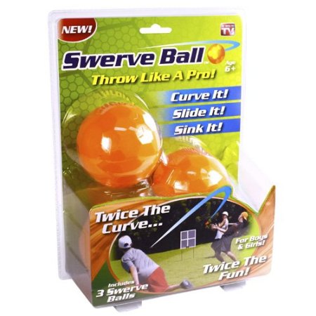 Swerve Ball - The Amazing Ball That Lets Anyone Throw Like a Pro - As Seen on TV