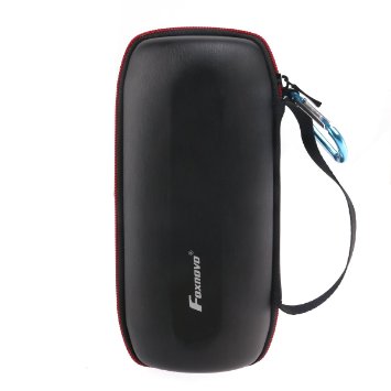 Foxnovo Portable Loudspeaker Case Cover Bag Box Organizer for JBL Charge2 Wireless Bluetooth Speaker (Black)