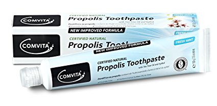 Comvita 100% Propolis Toothpaste - Tea Tree Oil - Liquorice Mint -100g