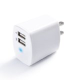 POWERGEN Dual USB Wall Charger 12-Watt White