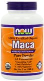 Now Foods Organic Maca 61 Concentrate Powder 7-Ounce