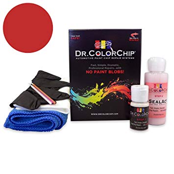 Dr. ColorChip Dodge Ram Truck Automobile Paint - Deep Cherry Red Crystal Pearl PRP - Standard Kit