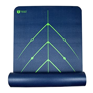 TEGO Stance Truly Reversible Mat with GuideAlign - 5mm Thick Comes with/Without Mat Holder Bag