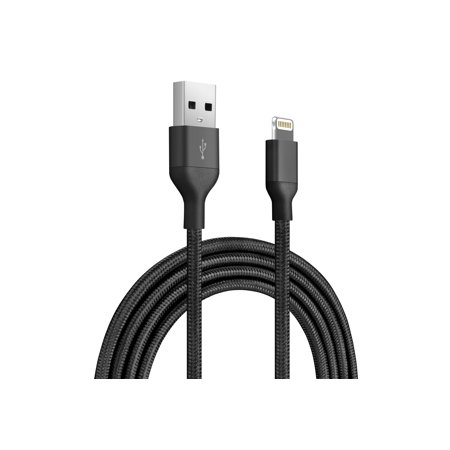 Auto Drive 6ft Braided lightning Cable