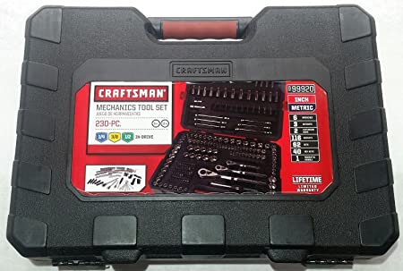 Empty Replacement Case for Craftsman 230 Piece Mechanic's Tool Set 99920
