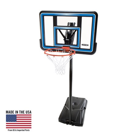 Lifetime Adjustable Portable Basketball Hoop (44-Inch Polycarbonate), 90023