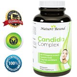 Pure Candida Cleanse  Caprylic Acid and Oregano Extract 9679 Super Detox - Potent Dosages 9679 Support Internal Wellness 9679 Protease and Cellulase Enzymes Supplement - USA Made By Nature Bound
